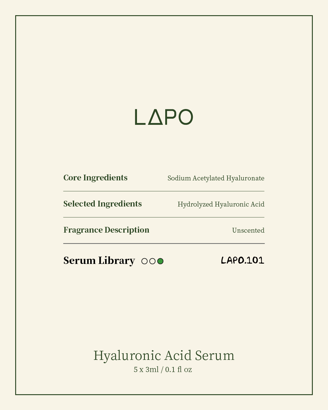 Hyaluronic Acid Serum