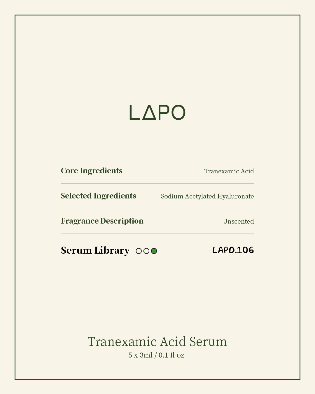 Tranexamic Acid Serum