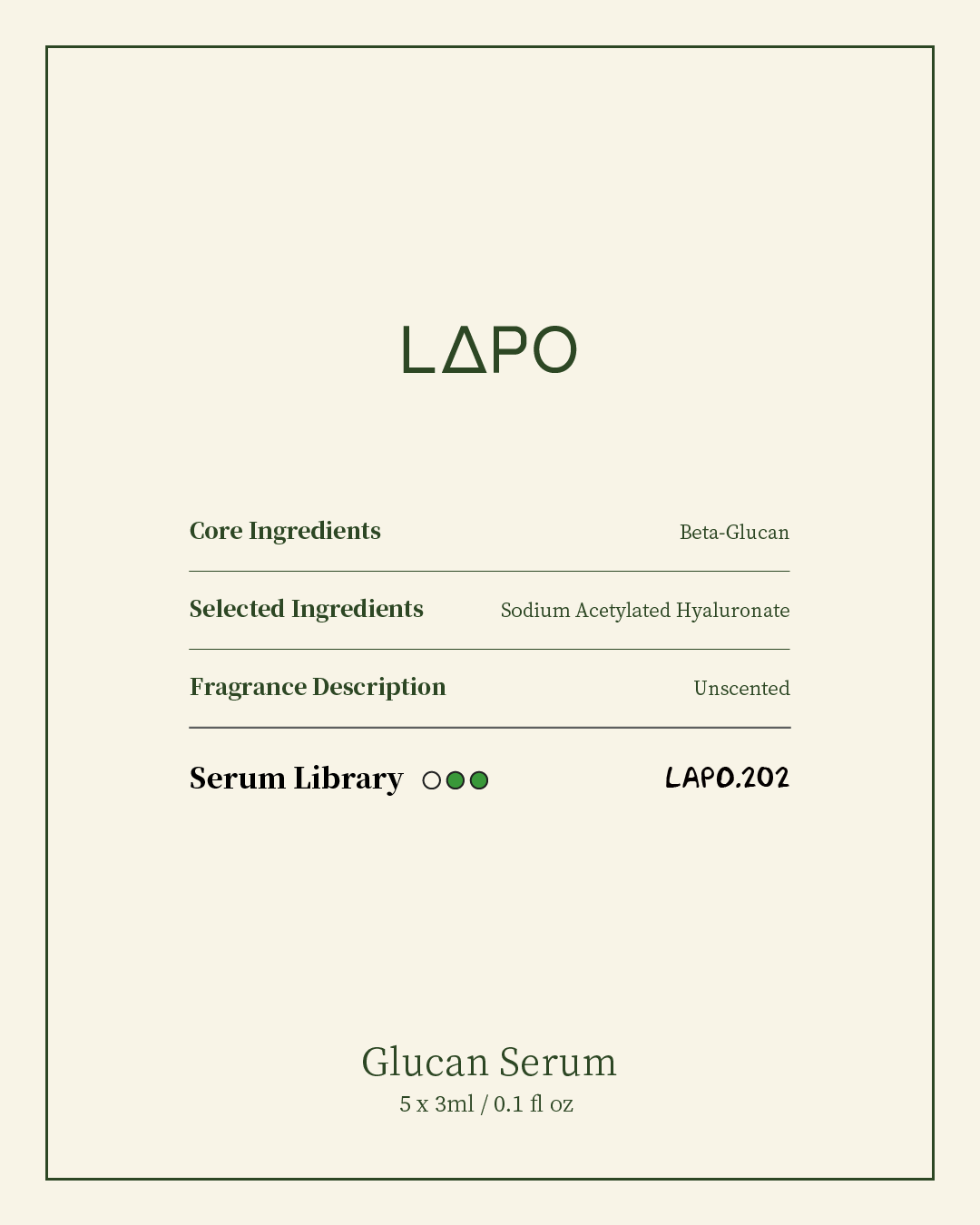 Glucan Serum