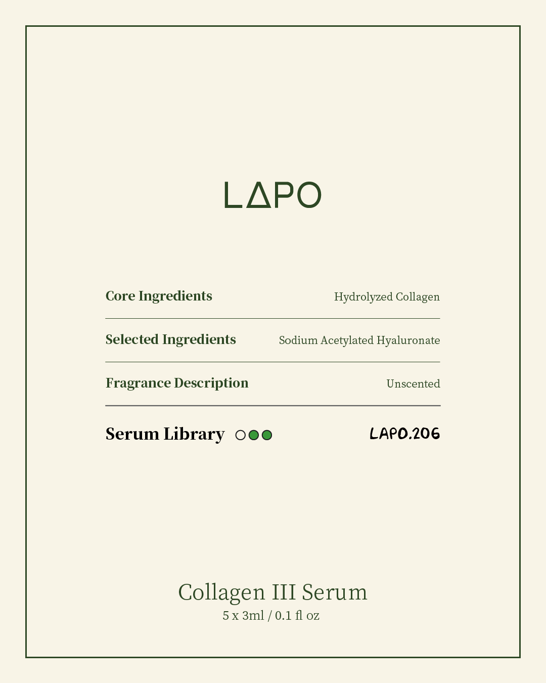 Collagen III Serum