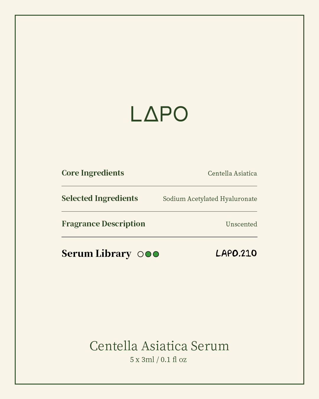 Centella Asiatica Serum