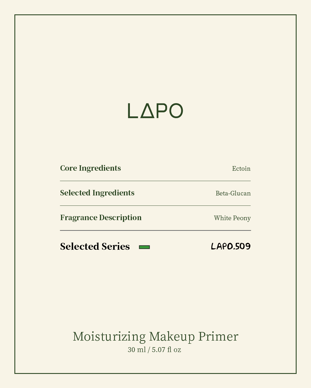 Moisturizing Makeup Primer