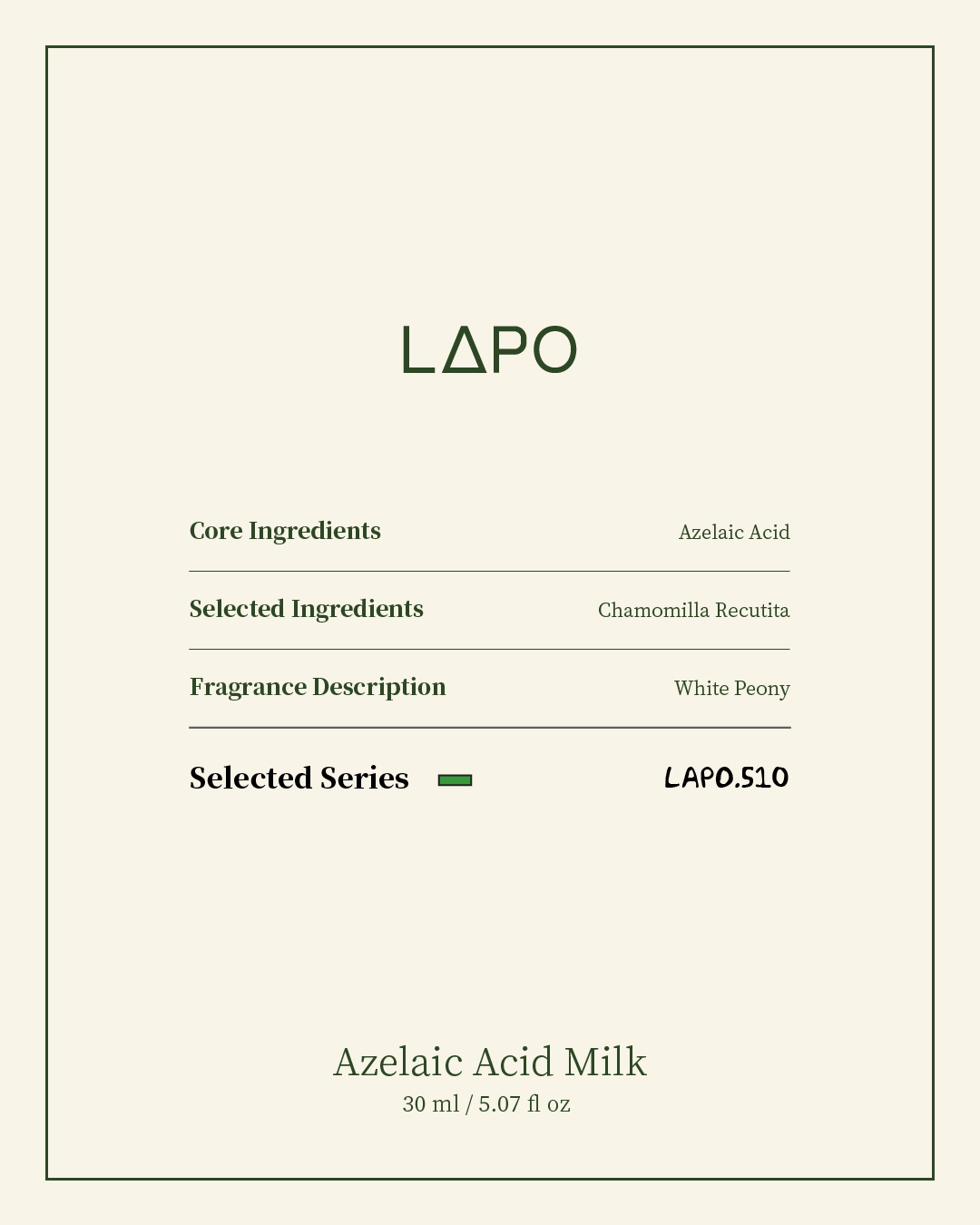 19% Azelaic Acid Milk