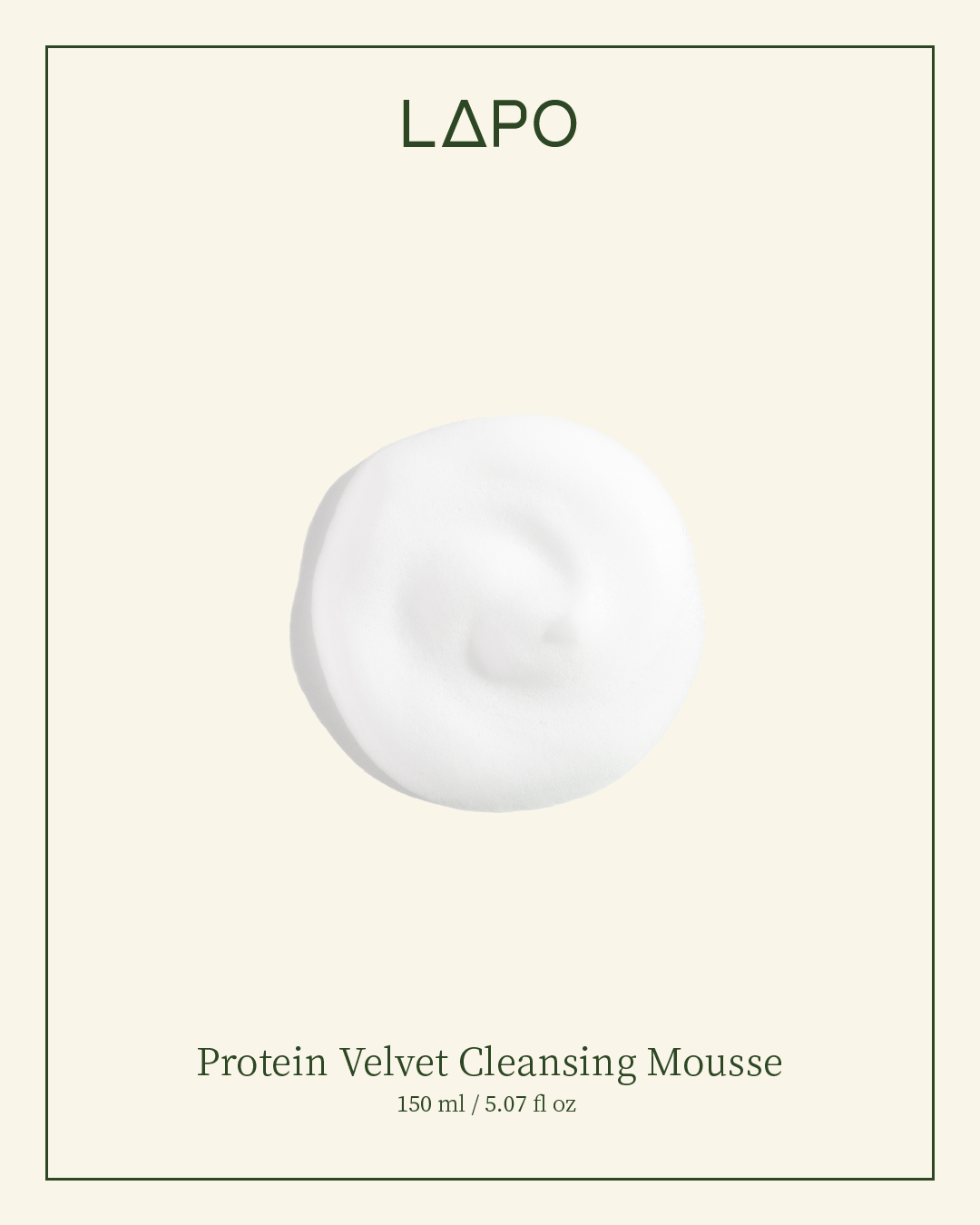 Protein Velvet Cleansing Mousse