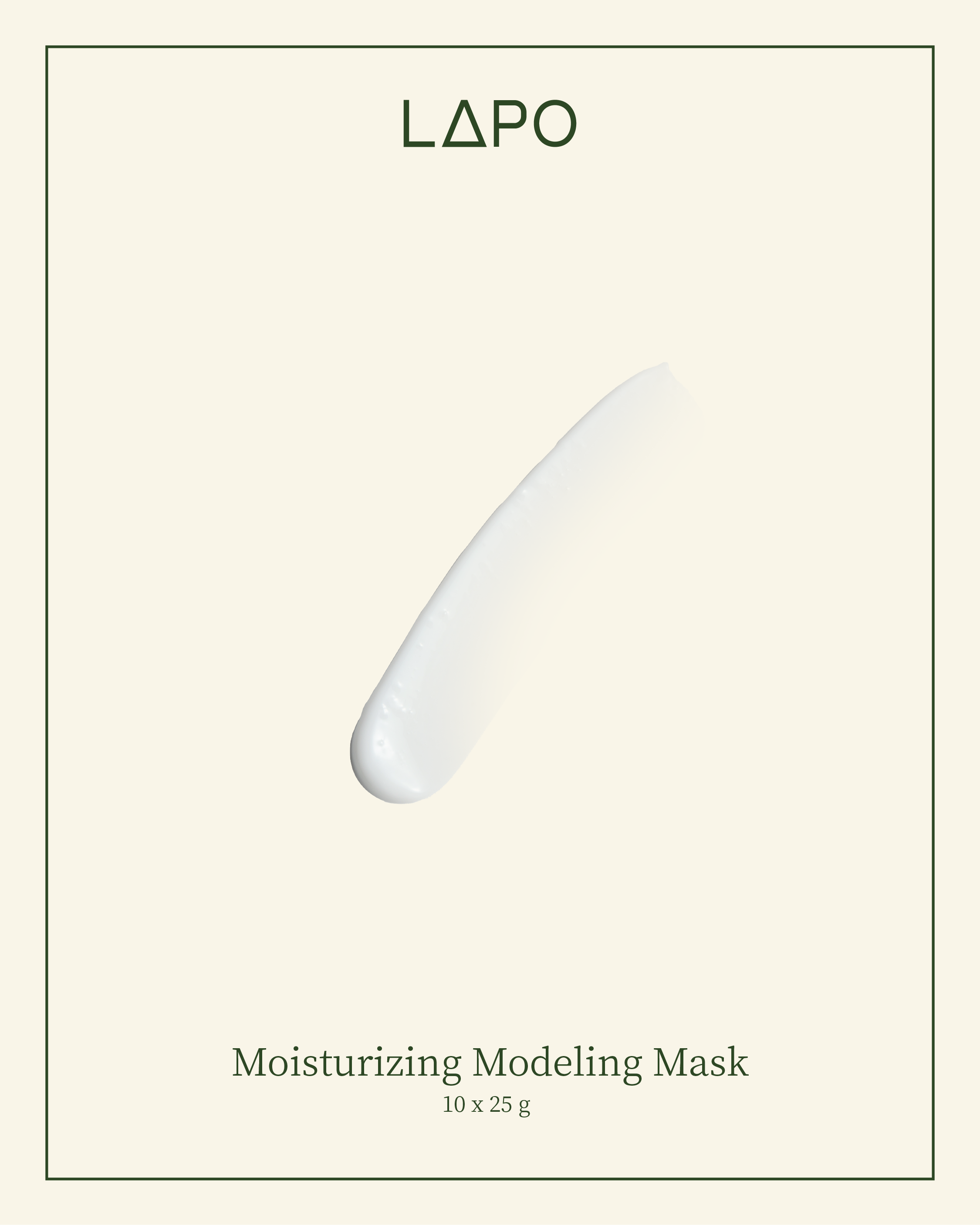 Moisturizing Modeling Mask