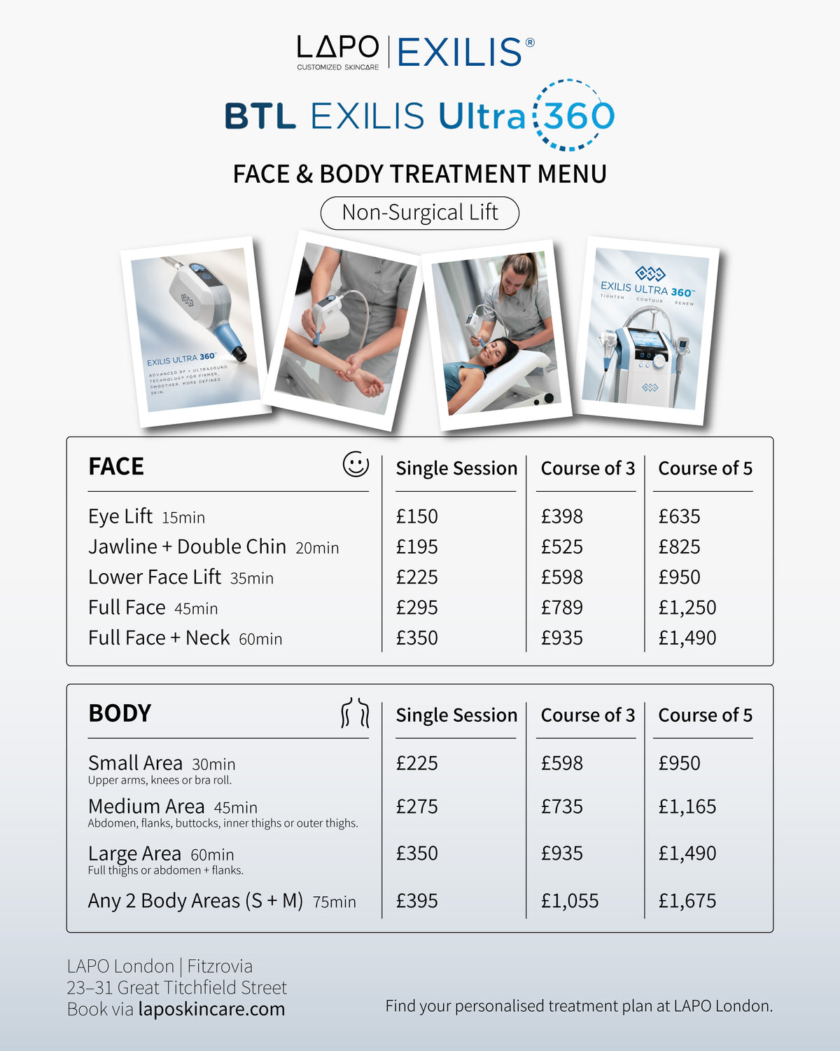 BTL Exilis Ultra 360™ Body Contouring