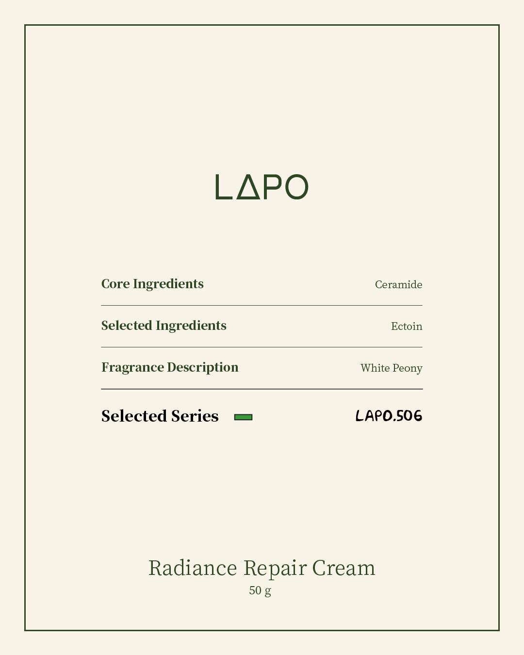 LAPO Radiance Repair Cream